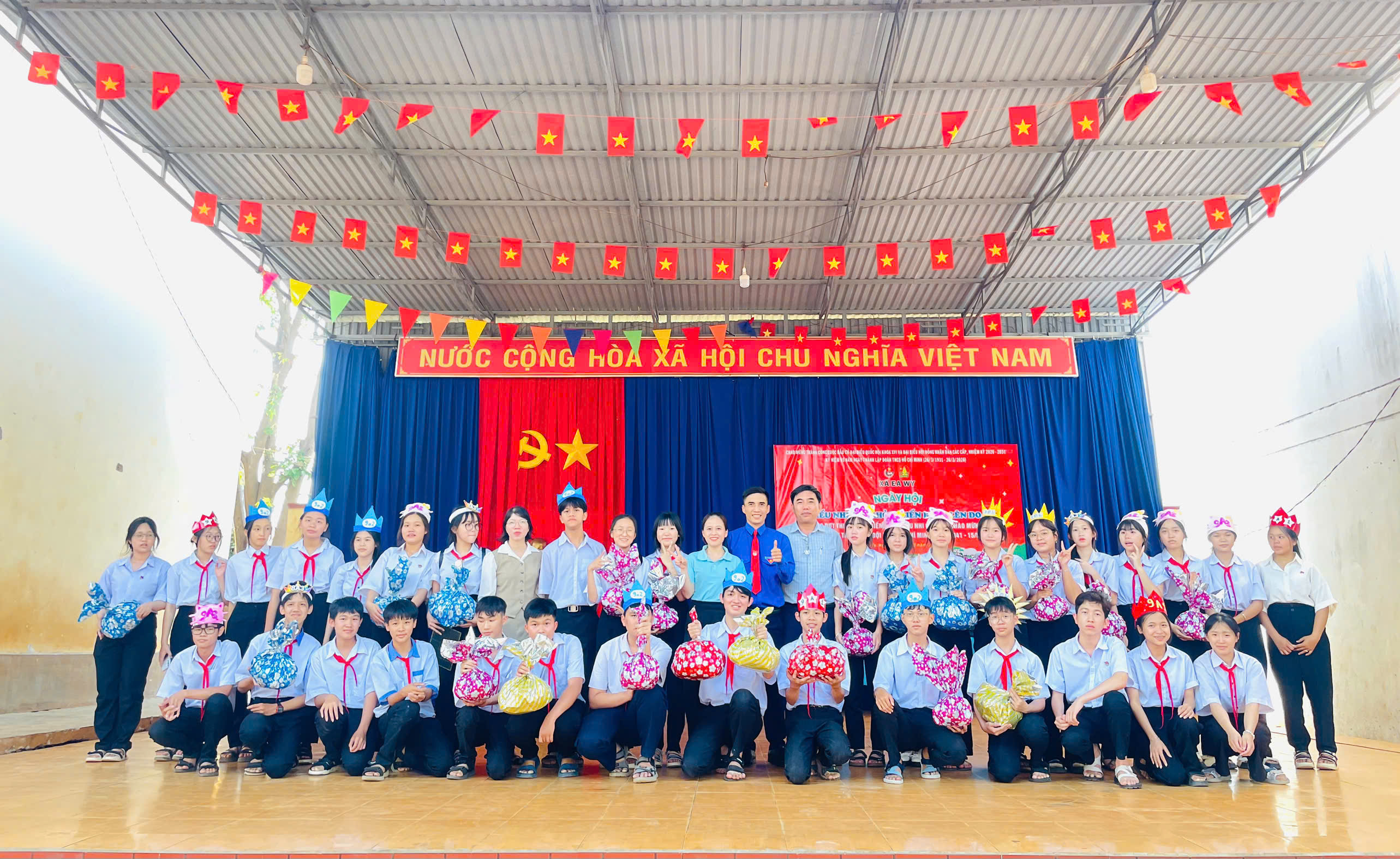 Sôi nổi Ngày hội “Thiếu nhi vui khỏe – Tiến bước lên Đoàn” tại Trường THCS Tô Hiệu