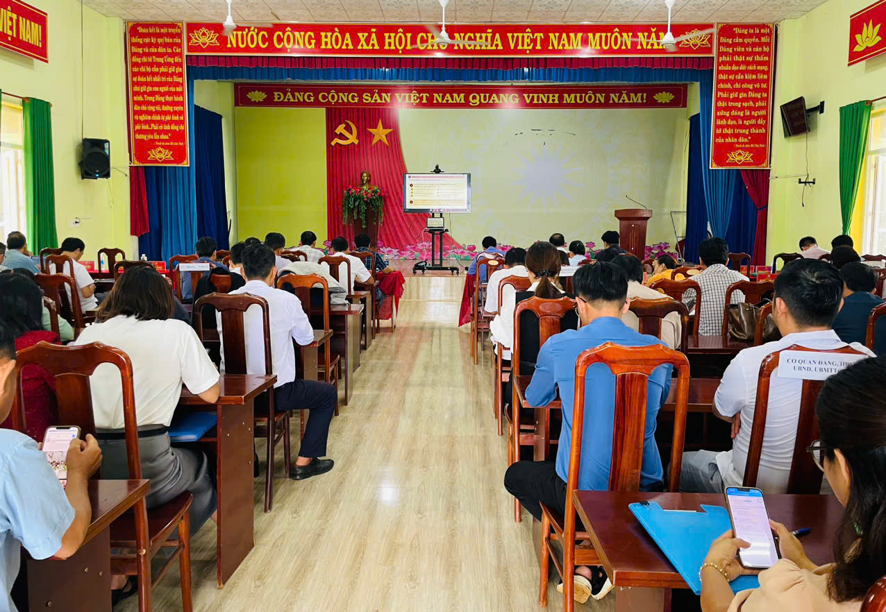 Hội nghị toàn quốc nghiên cứu, học tập, quán triệt và triển khai thực hiện Nghị quyết Hội nghị lần thứ ba Ban Chấp hành Trung ương Đảng khóa XIV
